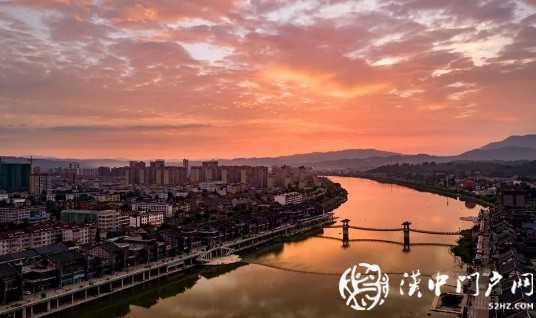 西鄉(xiāng)· 彩霞飄 夕陽(yáng)紅！
