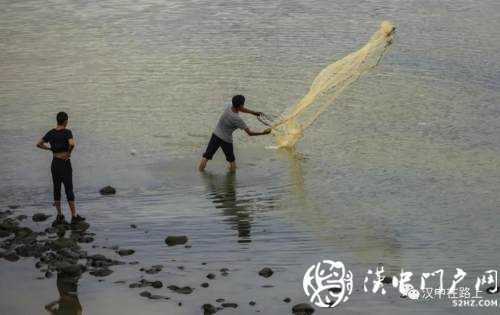 汛期漢中三號橋河灘撈魚，真的沒有危險(xiǎn)嗎？