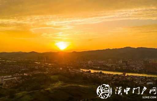 西鄉(xiāng)· 彩霞飄 夕陽(yáng)紅！