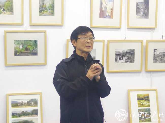 施丹舟水彩畫展今日舉行70余幅作品亮相漢臺(tái)