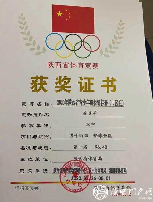 優(yōu)秀！漢中這些少年，獲獎了！