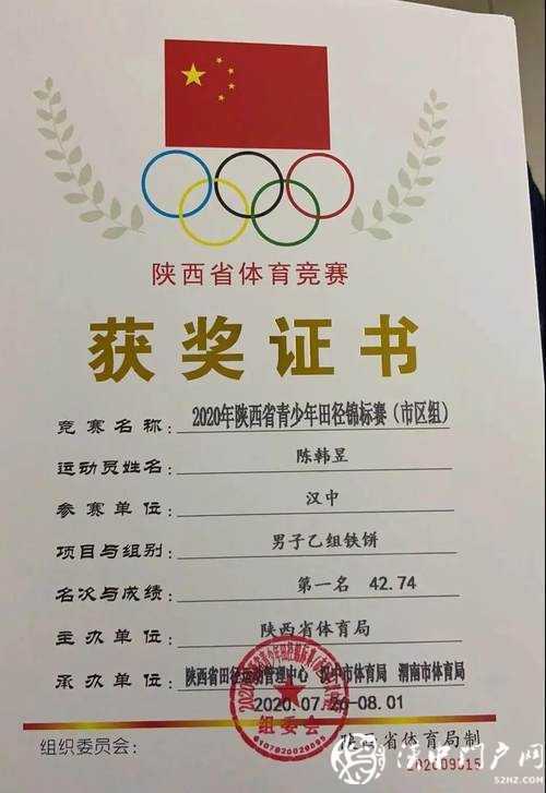 優(yōu)秀！漢中這些少年，獲獎了！