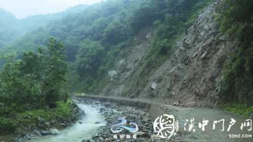 強降雨導致略陽縣部分鄉(xiāng)鎮(zhèn)山體塌方道路受損！