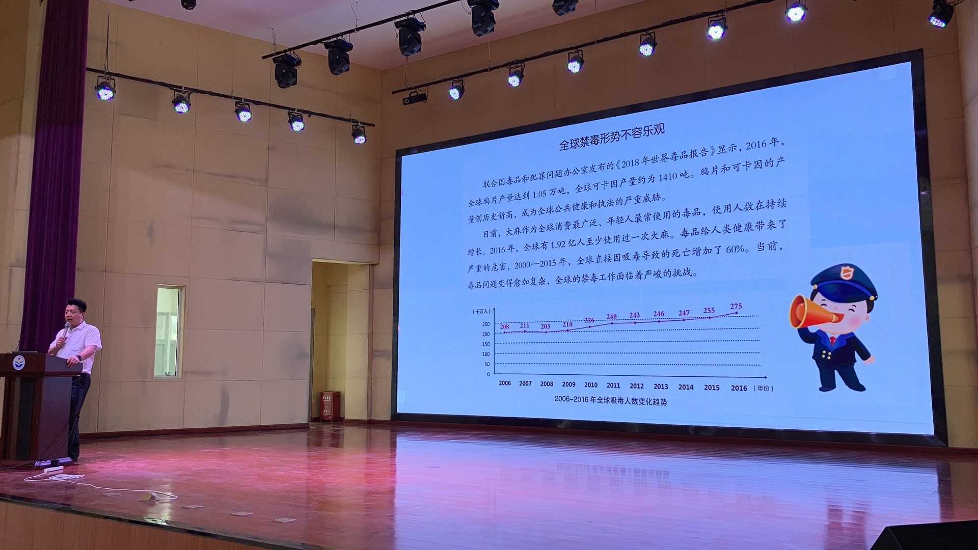 “青春燈塔”百場禁毒宣講下基層活動(dòng)走進(jìn)漢中