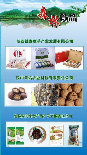 漢中展團(tuán)與您相約第三屆中國森林食品交易博覽會(huì)
