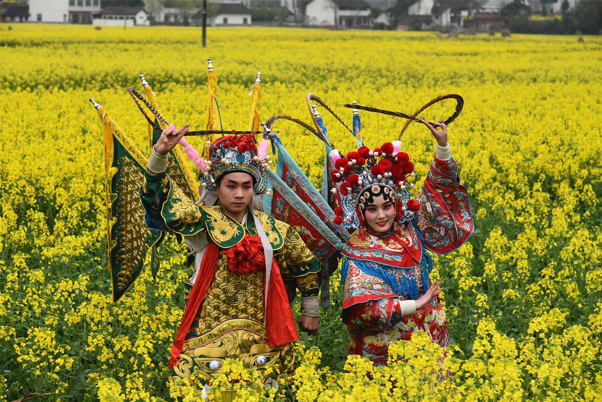 “2021中國最美油菜花?！h中旅游文化節(jié)”南鄭分會場啟幕