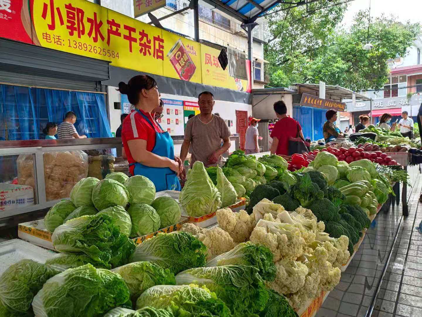 舊貌展新顏：中心城區(qū)農(nóng)貿(mào)市場改造、管理雙管齊下見成效