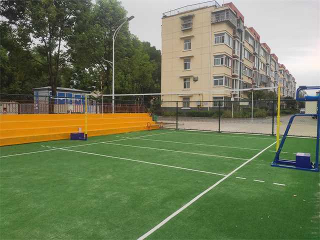漢臺區(qū)老君鎮(zhèn)首個氣排球運動場建成并投入使用