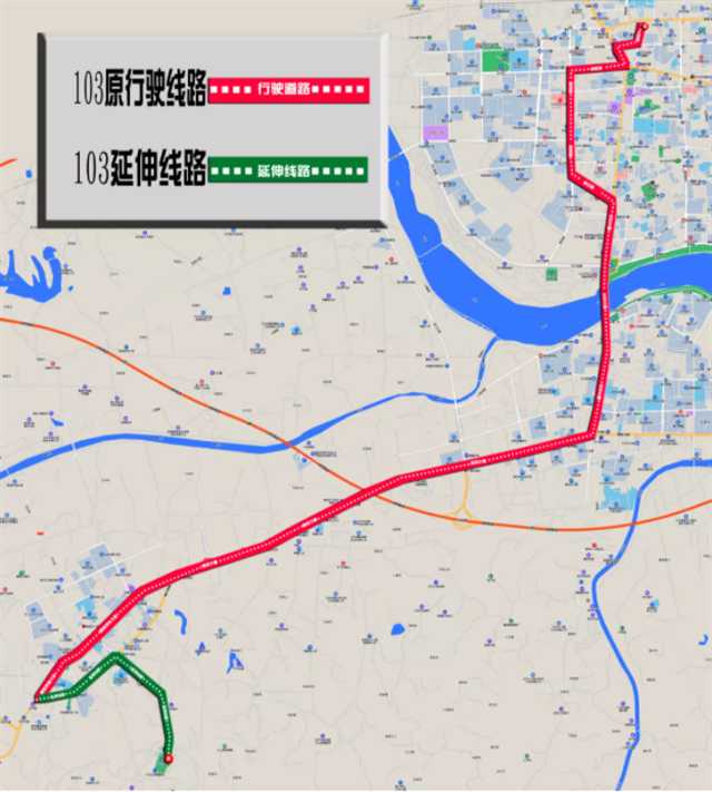 好消息‖1月1日起，103路和11路公交車線路延伸