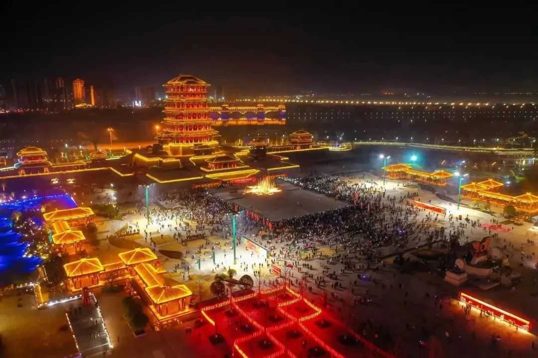 漢中美圖大片！煙火起 照人間，喜悅無邊 執(zhí)手憶此年。