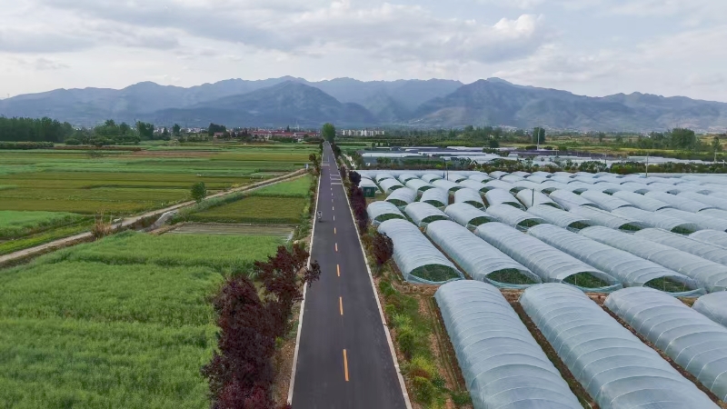 漢臺(tái)區(qū)武鄉(xiāng)至姜壩公路改建工程建成通車(chē)