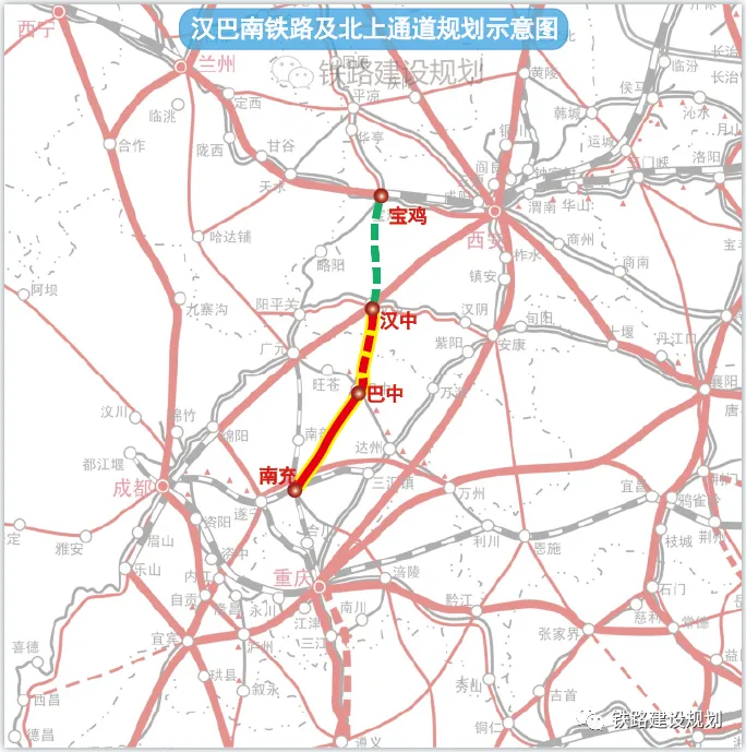 未來10年，漢中有望開建的3條鐵路項(xiàng)目！