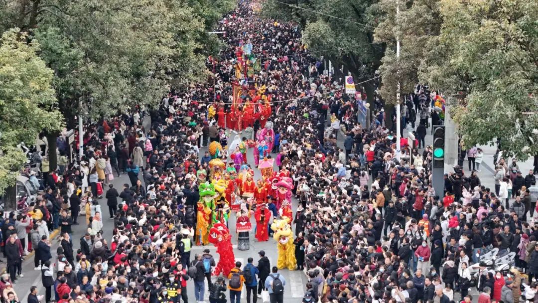 “非遺中國年·社火鬧新春”巡游活動盛大舉辦！
