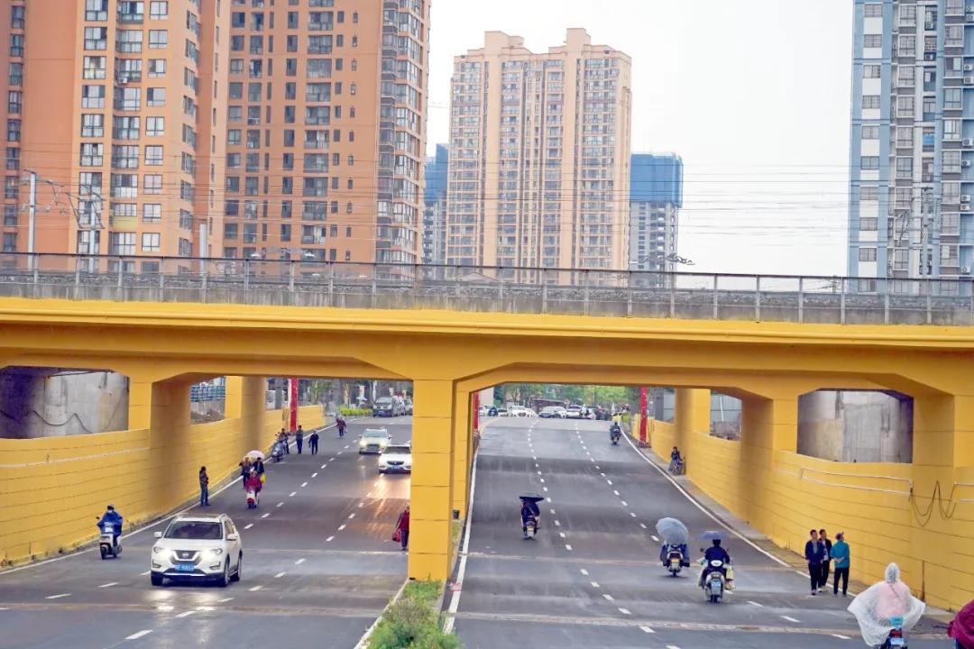 出行方便了！漢中興漢新區(qū)惠府路主車道通車！