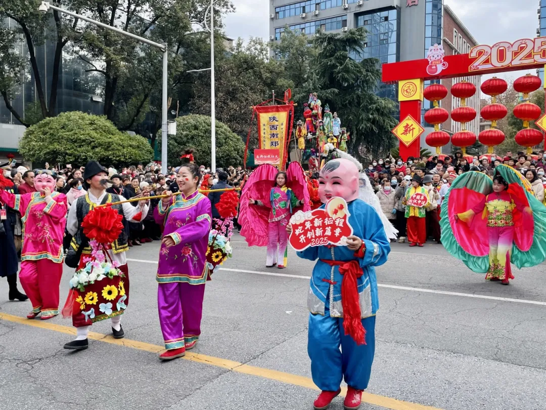 “非遺中國年·社火鬧新春”巡游活動盛大舉辦！